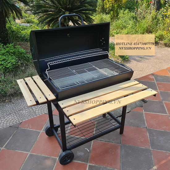 Bếp nướng than hoa ngoài trời BBQ05 Có nắp đậy