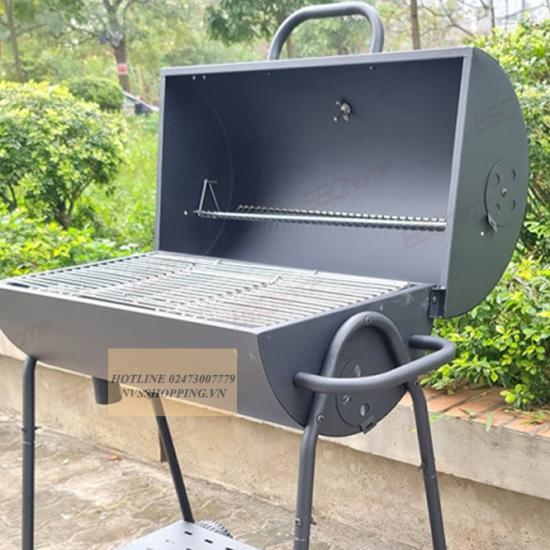 Bếp nướng than hoa ngoài trời BBQ BH921 có nắp đậy