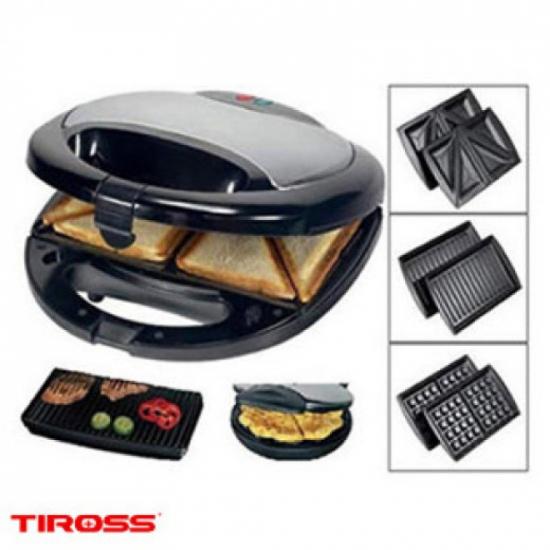 Máy kẹp bánh mì Sandwich Tiross TS-513 Công nghệ Ba lan