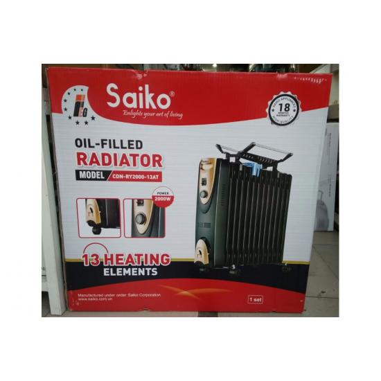 Máy sưởi dầu Saiko CDN-RY2000-13AT 13 thanh nhiệt