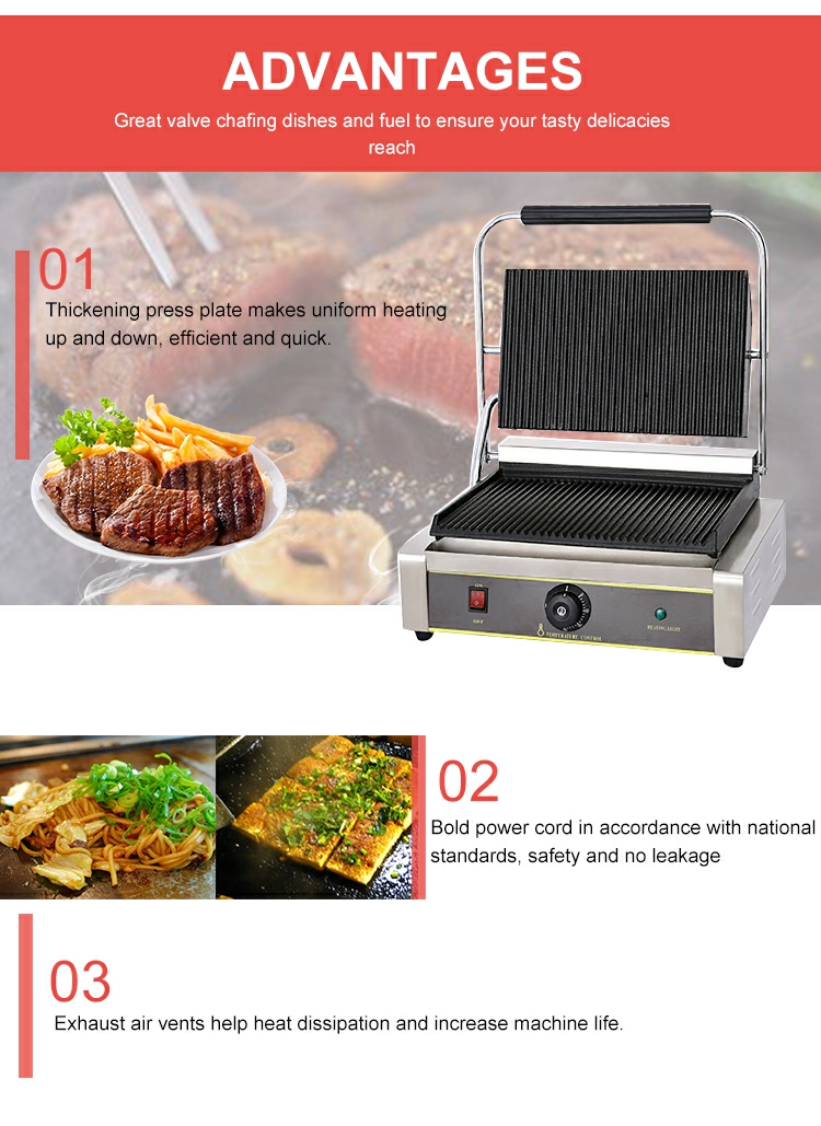 Máy ép bánh mì công nghiệp EG-811E Công suất 2200W