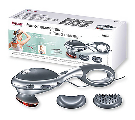 Máy massage hồng ngoại Beurer MG70 với 2 phụ kiện kèm theo