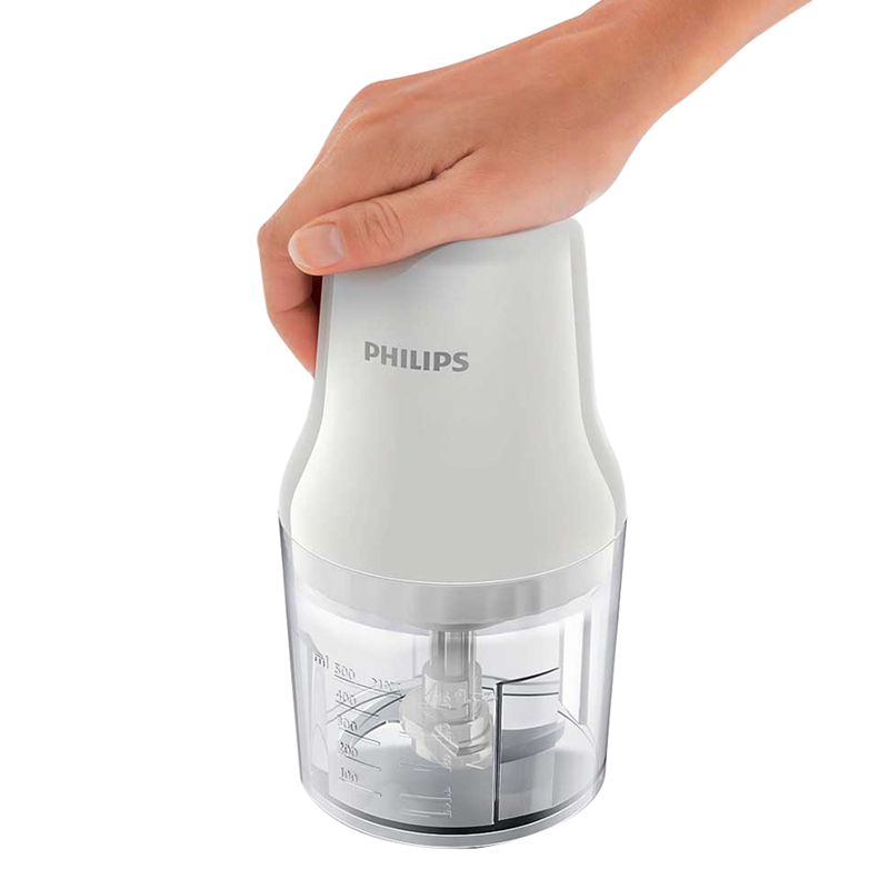 Nhấn xuống để khởi động Lưỡi dao của Máy xay thịt Philips HR1393/00