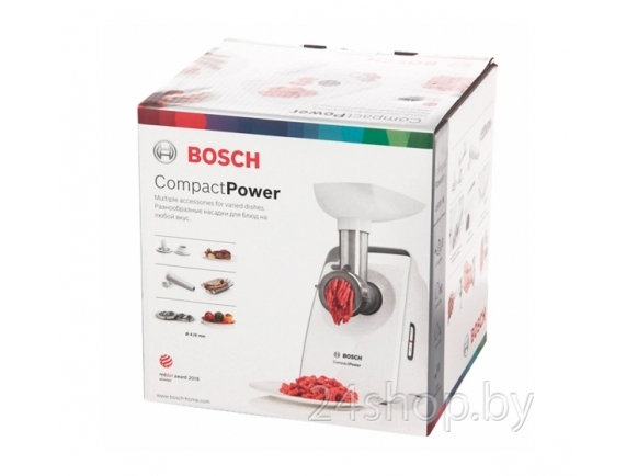 Vỏ hộp của Phụ kiện đi kèm máy Máy xay thịt công nghiệp Bosch MFW3520W